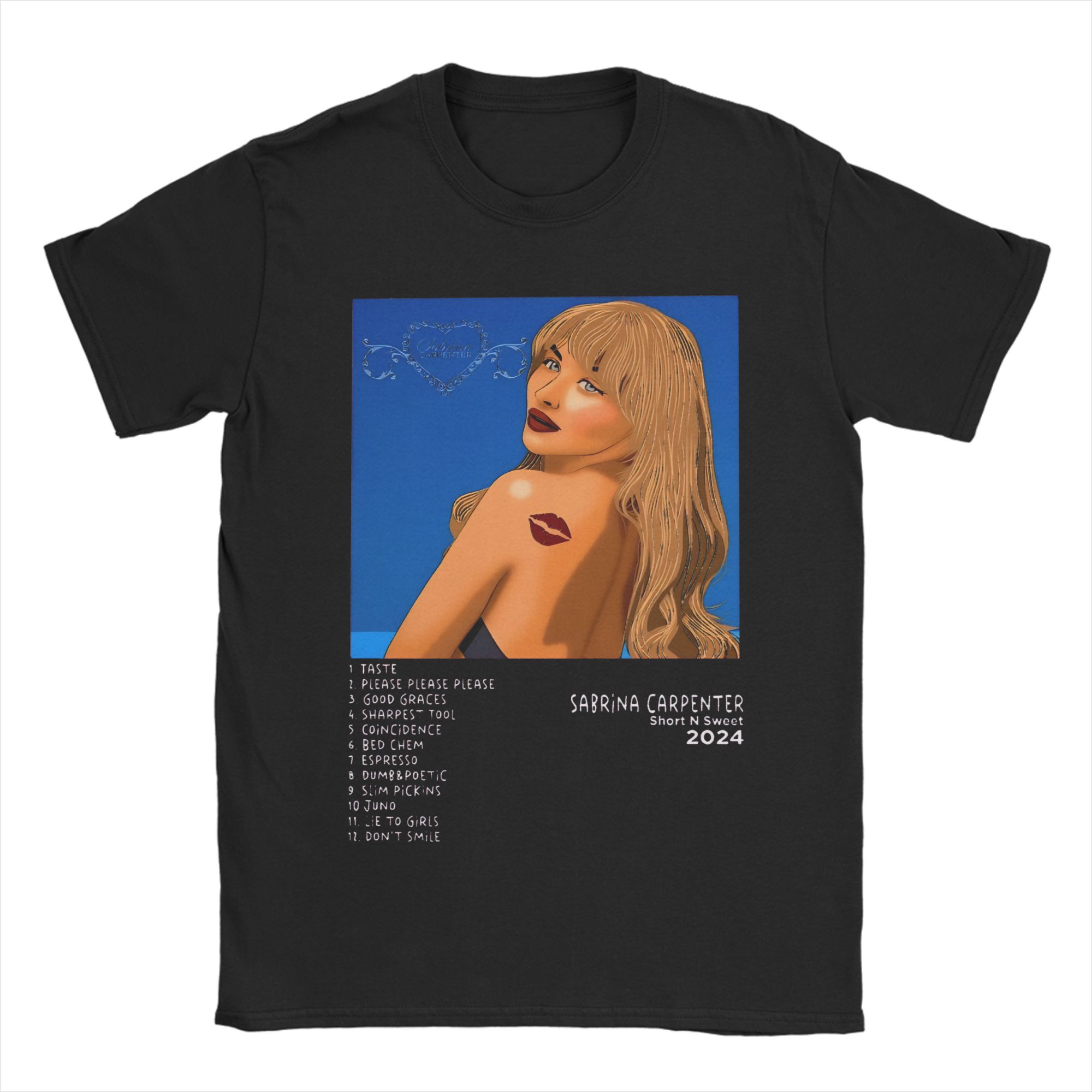 Sabrina Carpenter Short N Sweet 2024 Tour T-shirt XXL