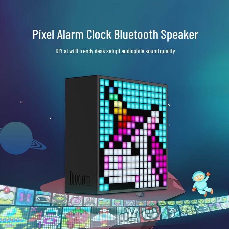 Divoom EVO Pixel Art Bluetooth Speaker CN plug (adapter included)