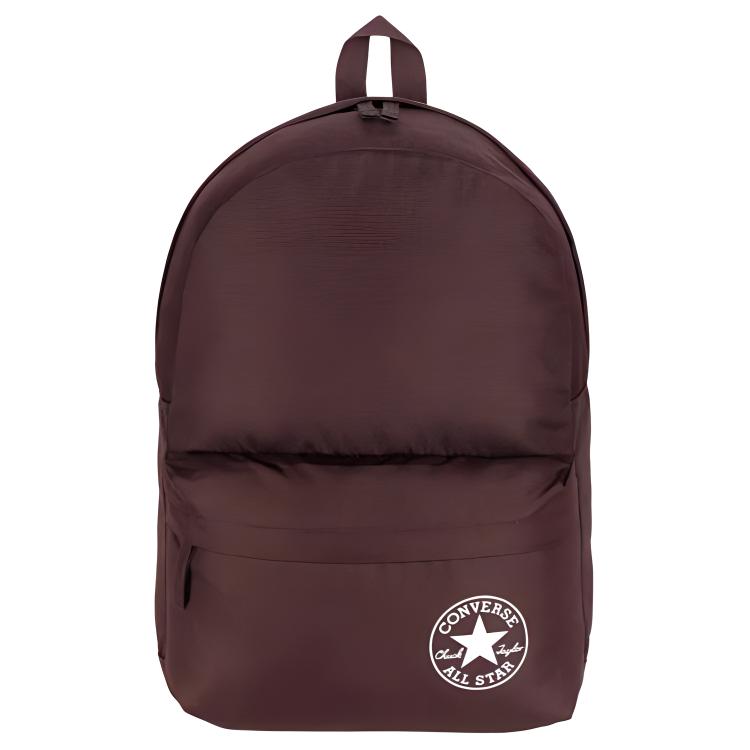Converse Speed Sports Casual Zipper Backpack Large Unisex backpack Brown Red 10025962-A14 Brown Red,Large