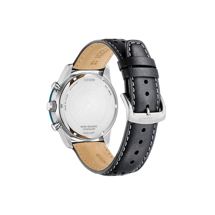 Citizen Serie FUTURE FORCE FF Movimento al Quarzo a Energia Solare Cinturino in Pelle di Mucca Orologio Unisex CA4558-16E