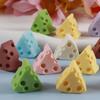 10 buc. Alimente și Jucării Simulare Brânză Accesorii Rășină Lipici Cremă Accesorii DIY Pandantive Pantofi cu Găuri Accesorii Agrafă de Păr Breloc