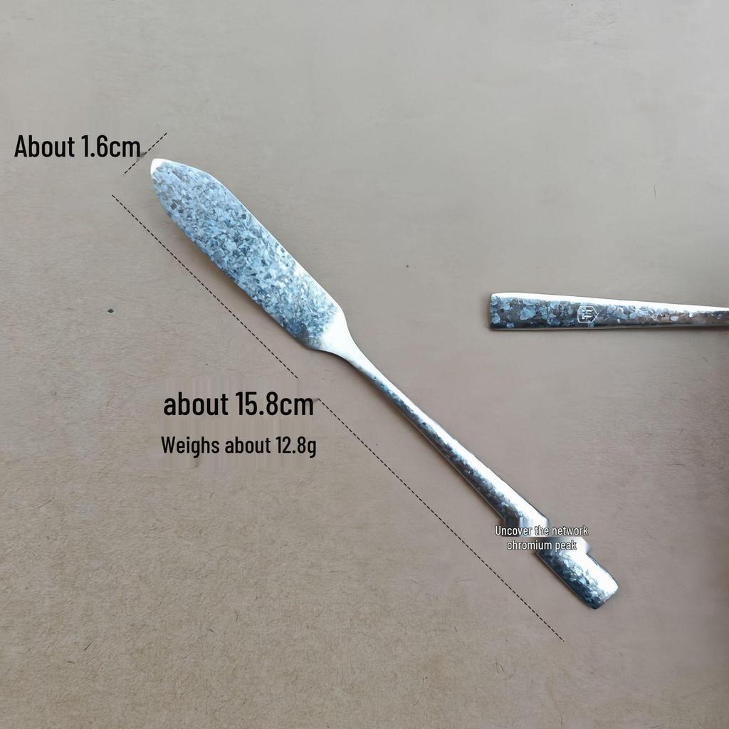 304 Stainless Steel Cutlery Set: Fork, Spoon, Steak Knife, Soup Spoon, Dessert, and Coffee Spoon for Home and Hotel.