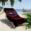 Steaua Bucuresti Print Beach Towel, Large Soft Quick Dry Towel for Beach Camping Swimming