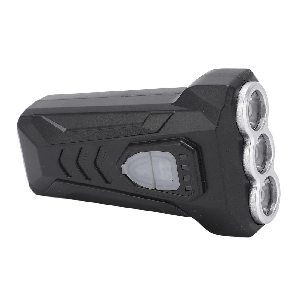 USB Rechargeable Bike Headlight with 4 Modes Wick Bicycle Front Light Waterproof Bike Lights