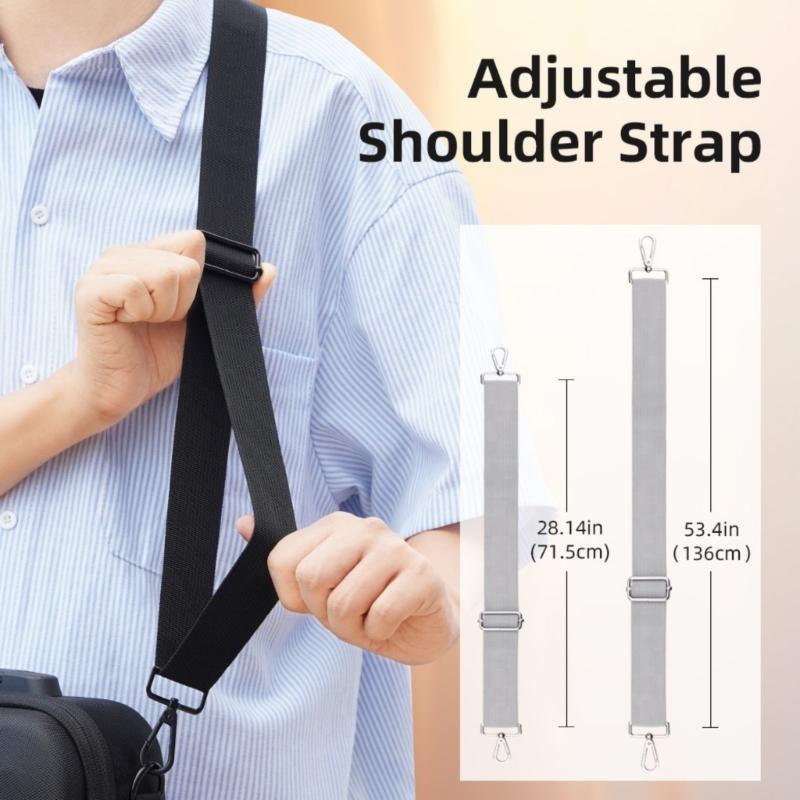 Portable Drones Carrying Case With Inner Compartments, Water Resistant For Drones, Lightweight Design Handbag