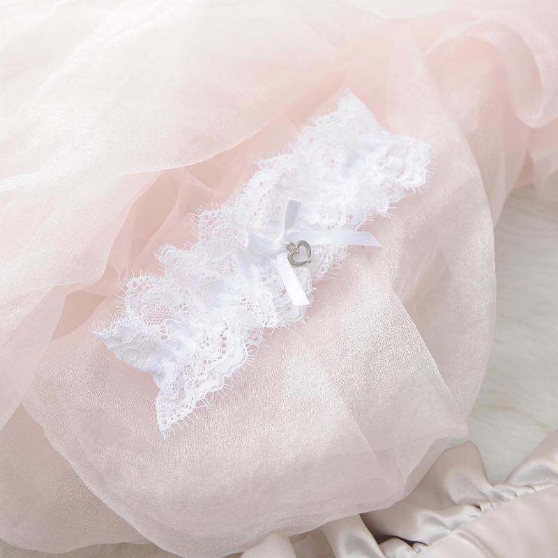 Fashion Bow Lace Wedding Garter Toss Garter Wedding Garter Belt Bridal Lingerie Wedding Accessories Cosplay NEW