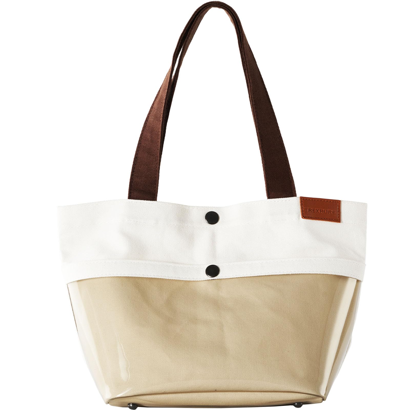 

Женская Ита-сумка TREXPURE, Прозрачная сумка-тоут, Прозрачная сумка, Сумка для демонстрации, Большая вместимость, Водоотталкивающая, Самостоятельно стоящая, Легкая, Идеально подходит для