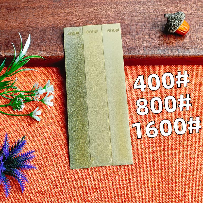 Godlen color Diamond Stone No Base Used Knife Sharpener Diamond Whetstone Grinding Stone Sharpening Stone Bars Kitchen Tool
