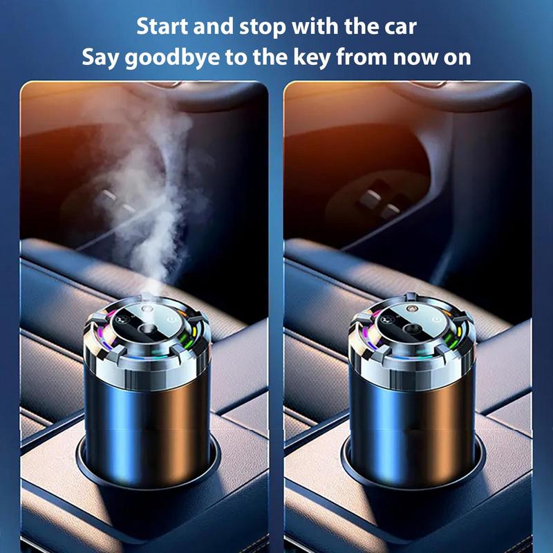 Auto-Aromatherapie-Diffusoren Kaltnebel Auto-Lufterfrischer Mit bunten Lichtern Stern Bunte Lichter Kaltnebel-Lufterfrischer Mini