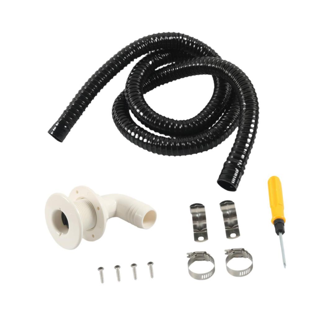 Boat Bilge Pump Hose 90 Degree Elbow Convenient Drainage Plumbing Accessory Sealing Design for Marine Applications