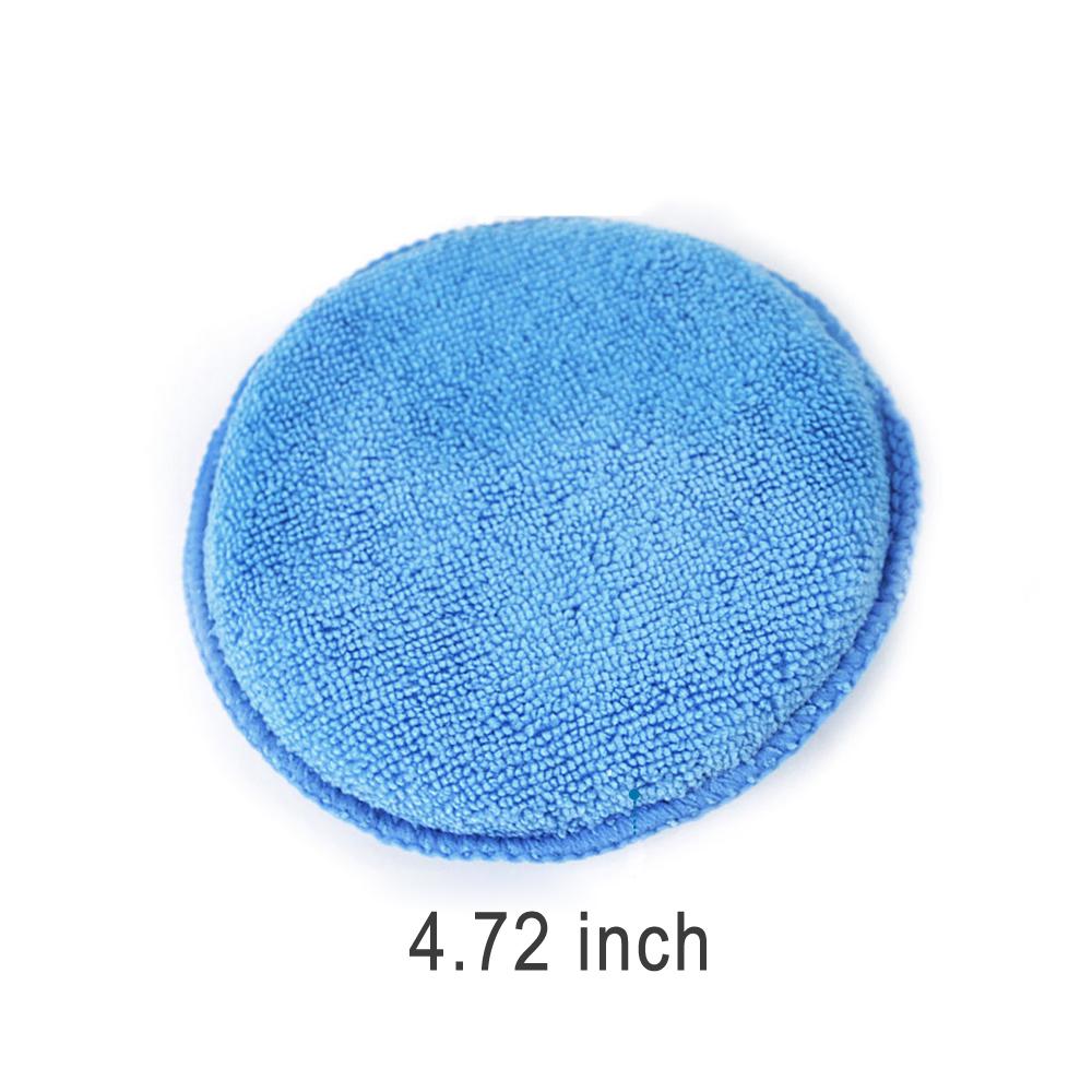 1Pc Car Vehicle Wax Polish Foam Sponge Blue Soft Clean Buffer Car Cleaning Dust Remove Waxing Sponge Auto Detailing Car Products