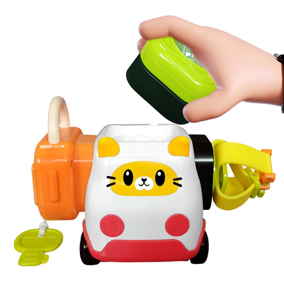 2in1 Baby Busy Ball Cute Car Toys Montessori Education Learning Toys Sensory Soothing Finger Action Fine Training Toy Baby Gifts