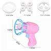 Blower Bubble Magic Summer Funny Machine Electric Automatic Bubble Maker Gun With Mini Fan Kids Outdoor Toys Wedding Supplies