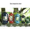 Vintage Iron Hurricane Lantern: Outdoor Kerosene Lamp & Decorative Light for Camping