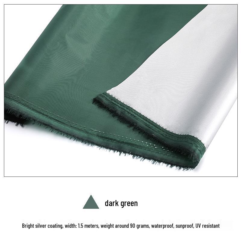 Silver-Coated Waterproof Polyester Car Cover: Dustproof, Sunshade & Rainproof Fabric