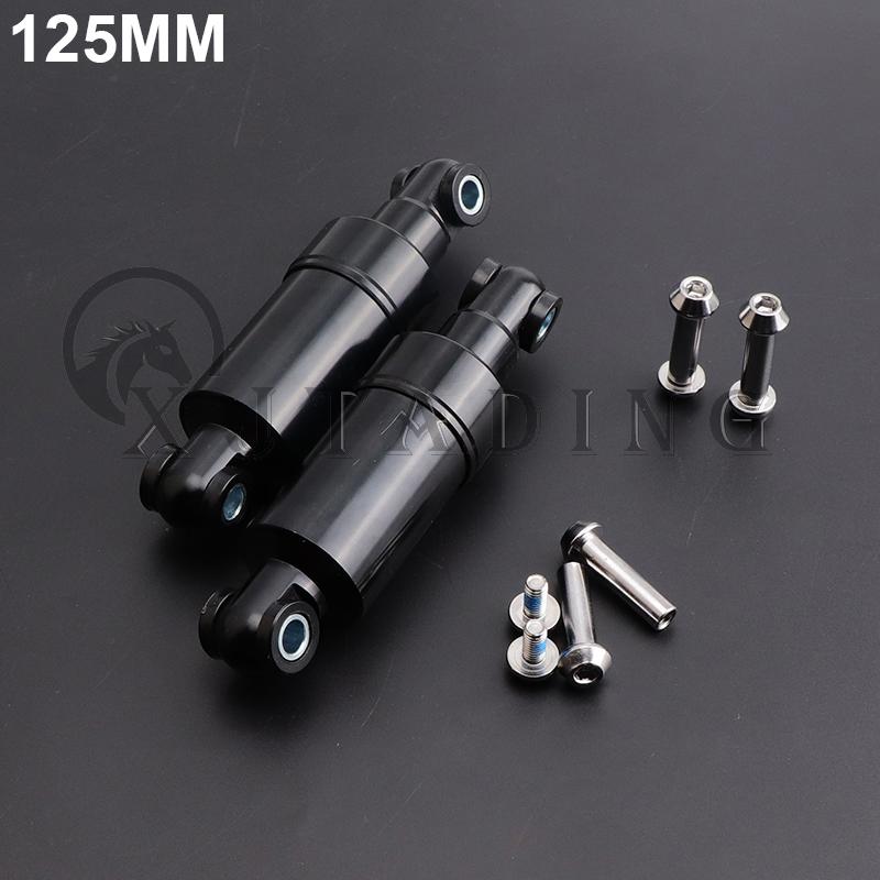 2Pcs 110/125/150mm 750LBS Front &Rear Aluminum Alloy Suspension Shock Absorber For Electric Scooter Bicycle Pocket Bike E-Bike