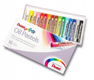 School Oil Pastels 16 Colors