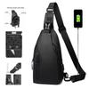 Korean Style Men's Trendy Crossbody One-Shoulder Sports Backpack