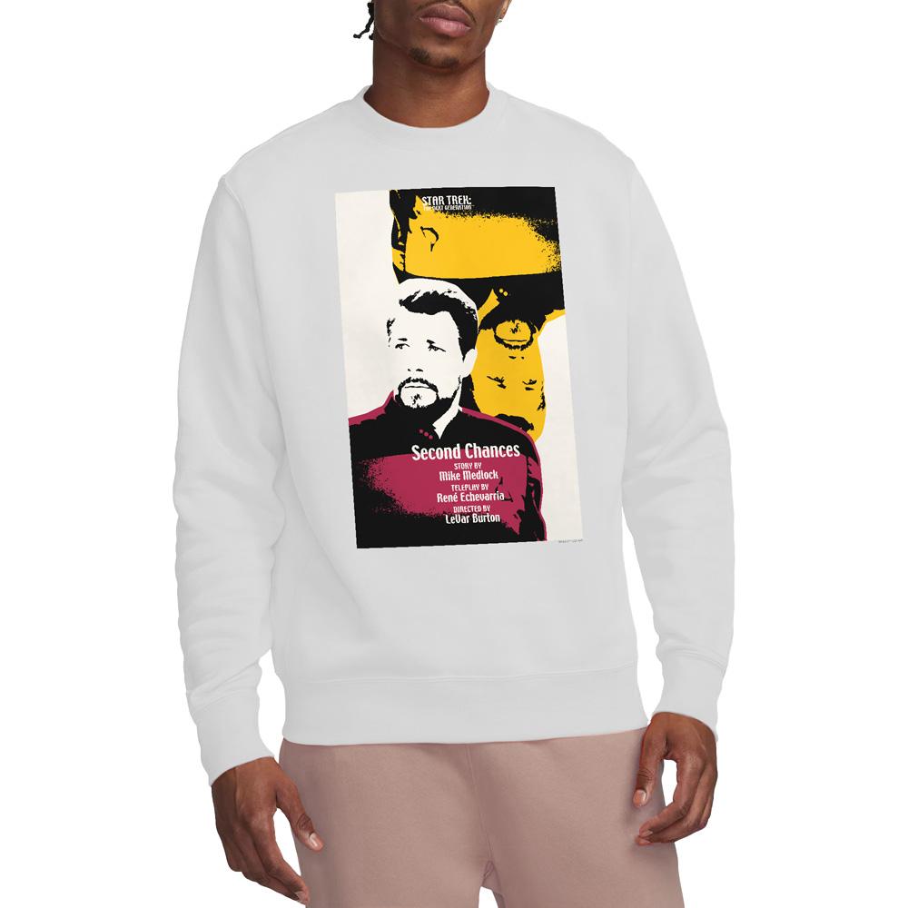 STAR TREK Unisex Dospělý Star Trek: Nová generace 6. série 24. díl Mikina