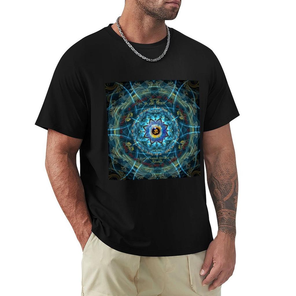Om Namah Shivaya Unisextra The True Identity Your self TShirt All Weather Casual Short Sleeve