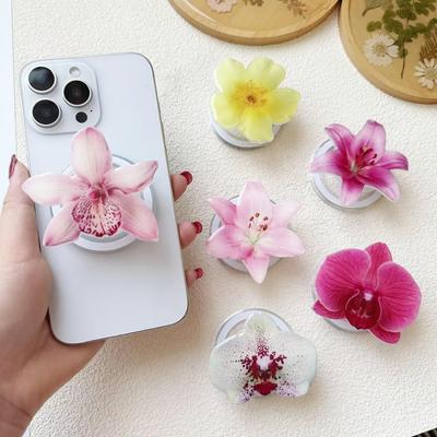 Suport Magnetic pentru Telefon cu Airbag Phalaenopsis pentru MagSafe