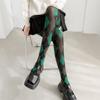 JK Lolita Plaid Pantyhose Retro Thigh High Stockings Sweet Silk Stockings Daily Wear