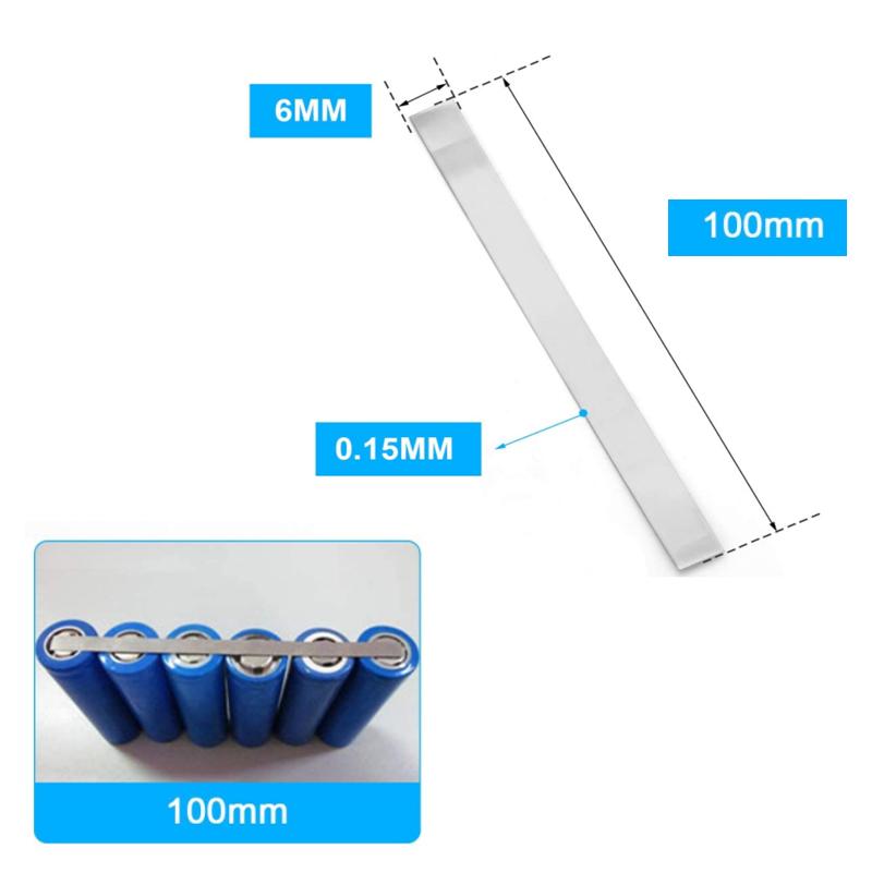 1 rolka 18650 akumulator litowo-jonowy niklowana blacha stalowa niklowana taśma łącząca spawarka punktowa spawarki akumulatorowe