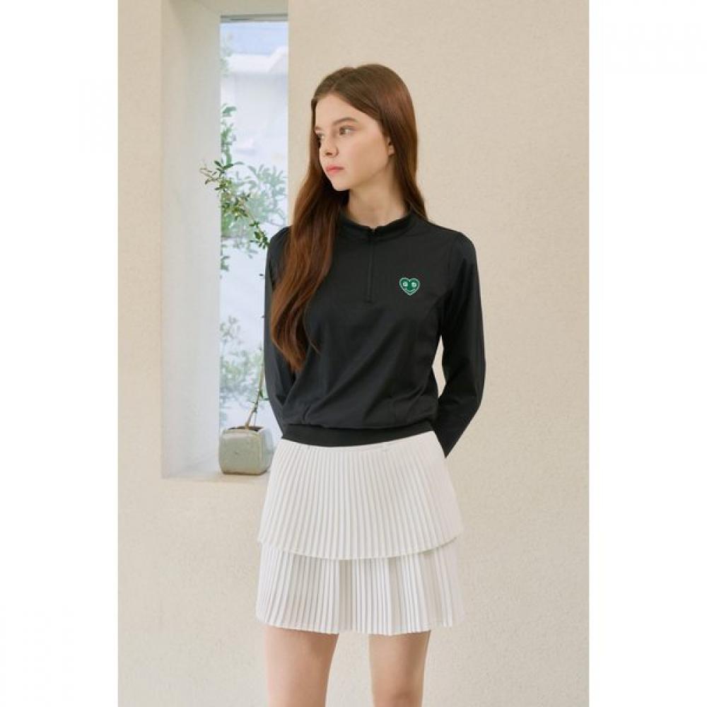 Goxo Long Sleeve Mockneck Black Greenheart S(44-55)