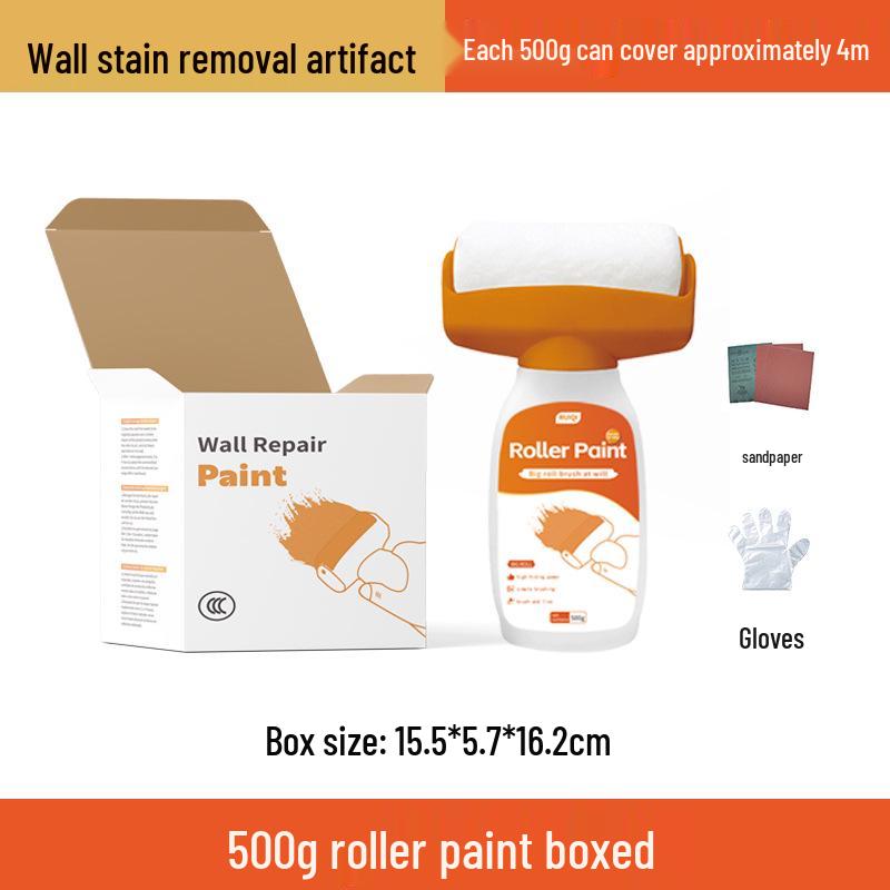 Odorless Water-Based White Wall Paint for Household Graffiti and Renovation