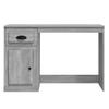 Desk with Drawer Grey Sonoma 115 X 50 X 75 Cm