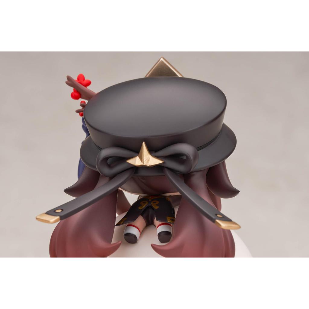 Apex Genshin Impact Hu Tao Chibi Figure Non-Scale PVC & ABS & Metal Painted Collectible Stand