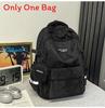 College Style Nylon Backpack With Feature For Students And Teens