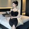 Sophisticated Sequined Sleeveless Bodycon Dress