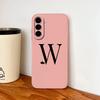 For Samsung Galaxy A57 A37 5G Phone Case Little Heart Letters Soft Liquid Silicone Shell For Samsung A 57 A 37 Lightweight Funda