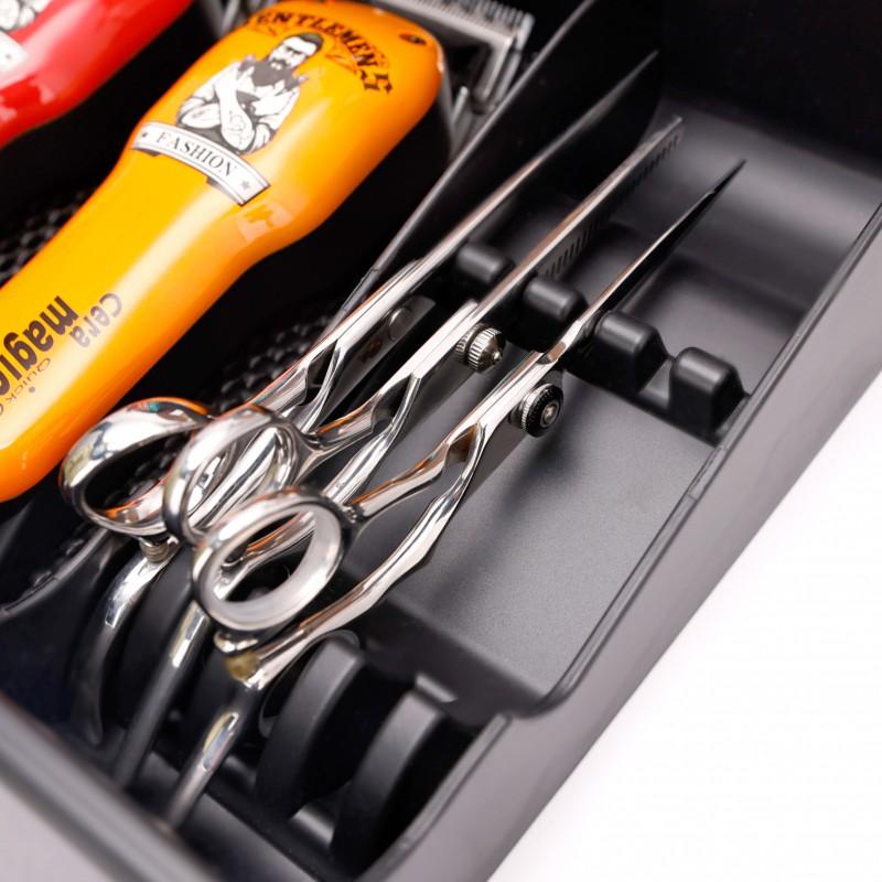 Professional Hair Salon Tool Organizer With Removable Layers Brushes Combs Clippers Scissors Storage