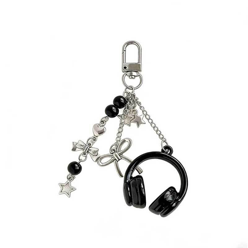 Inspired Music Headphone Keychain and Phone Lanyard – Trendy, Personalized Charm