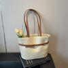 Tote Bag Women's Large-capacity New Summer Woven Straw Bag Leisure Seaside Vacation Wind Beach Bag