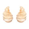 Women's simple conch earrings