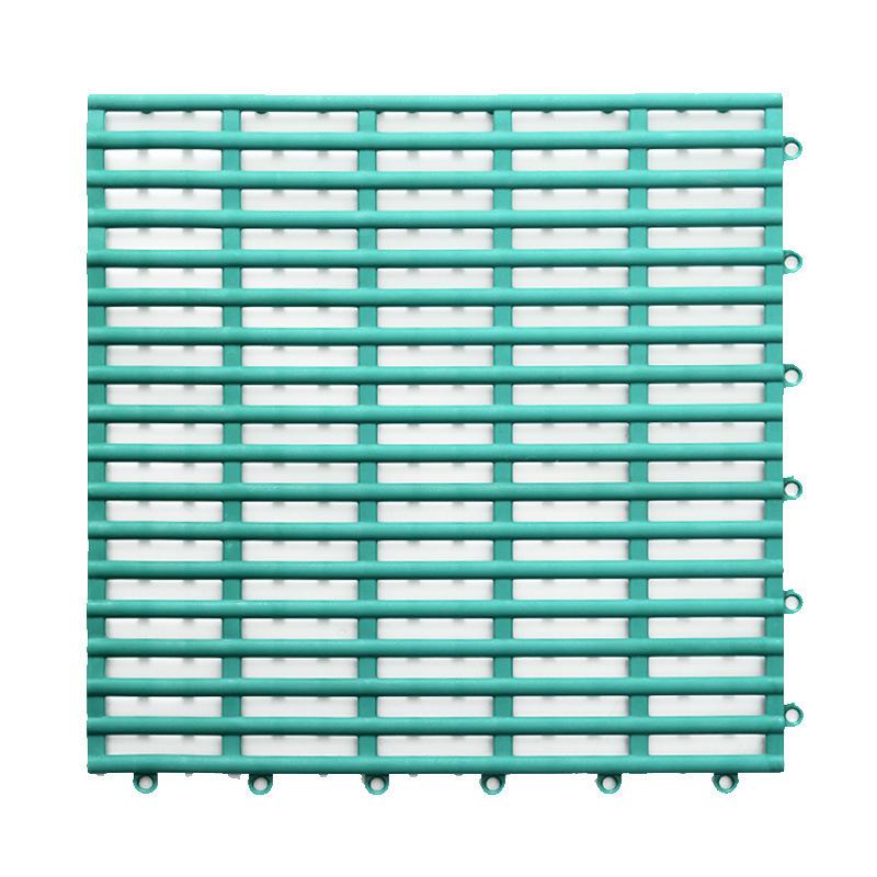 6Pcs/Set Non-Slip Rubber Floor Bathroom Drain Waterproof Bathing Mat Floor Pad Easy Cut Dishwasher Safe