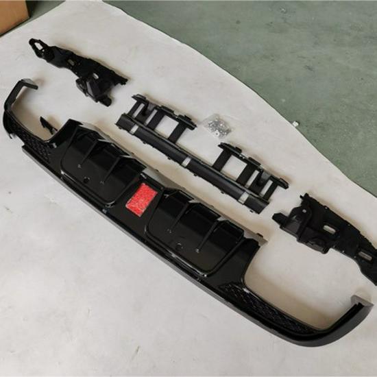 Brabus-Style Rear Diffuser & Tailpipes for 2015-2021 Mercedes C-Class W205 4-Door