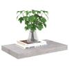 VidaXL Étagères murales flottantes 2 pcs Gris béton 50x23x3,8 cm MDF