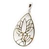 Les Trésors De Lily [K7160] - Pendentif argent 'Lotus'