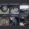 Black ABS Material: Compatible with Dodge, Fiat, Jeep, and Chrysler Tire Pressure Sensors.