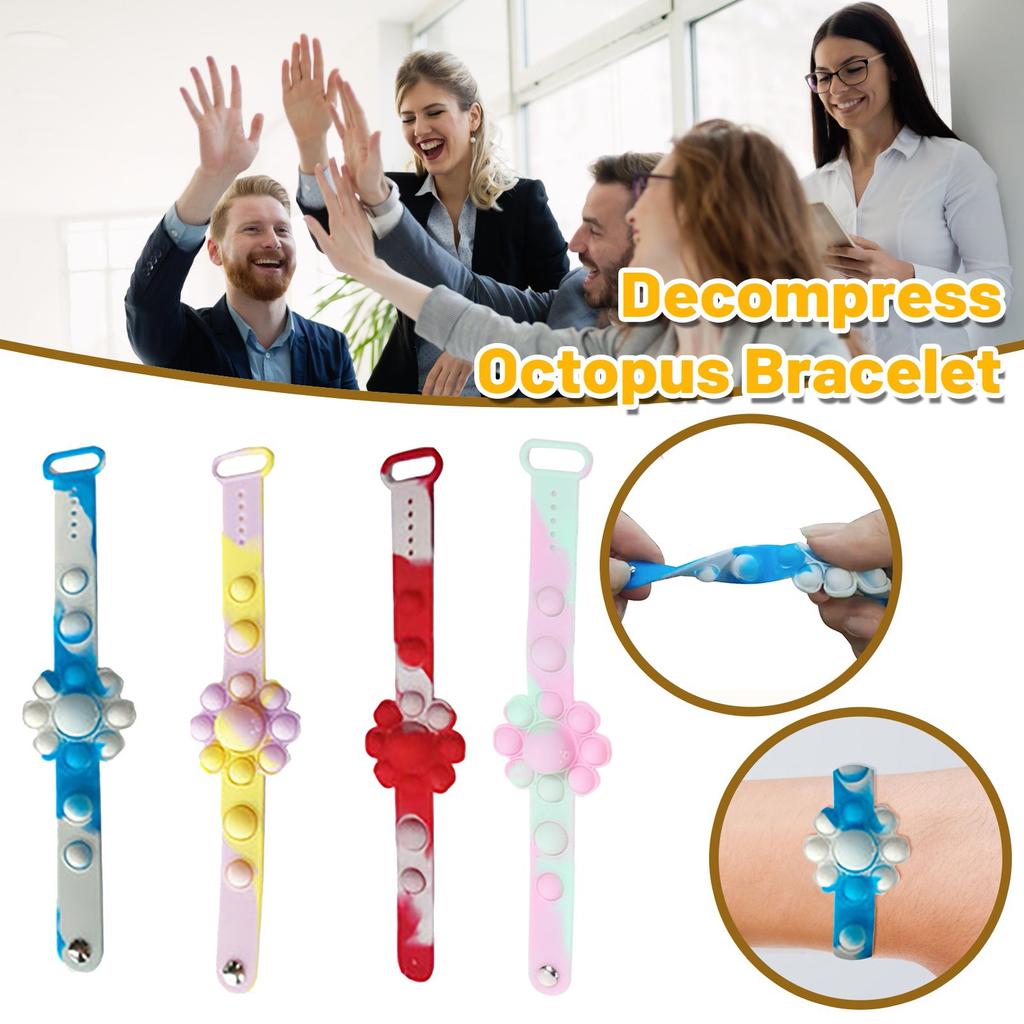 Guffo Toys, Stress Reliever Sensory Silicone Squ-eeze Toys With