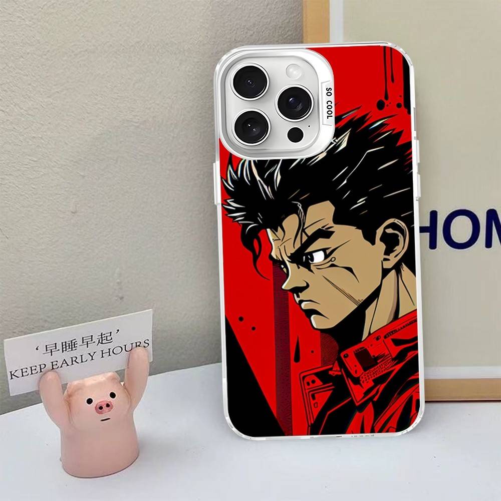 Japanese Anime A-akira Cartoon Phone Case For IPhone 16 15 14 13 12 11 Pro Max X XR XSMAX 8 7 Plus Matte Shockproof Back Cover