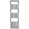 Laundry Cabinet Grey Sonoma 50 x 68 x 162 cm Particleboard