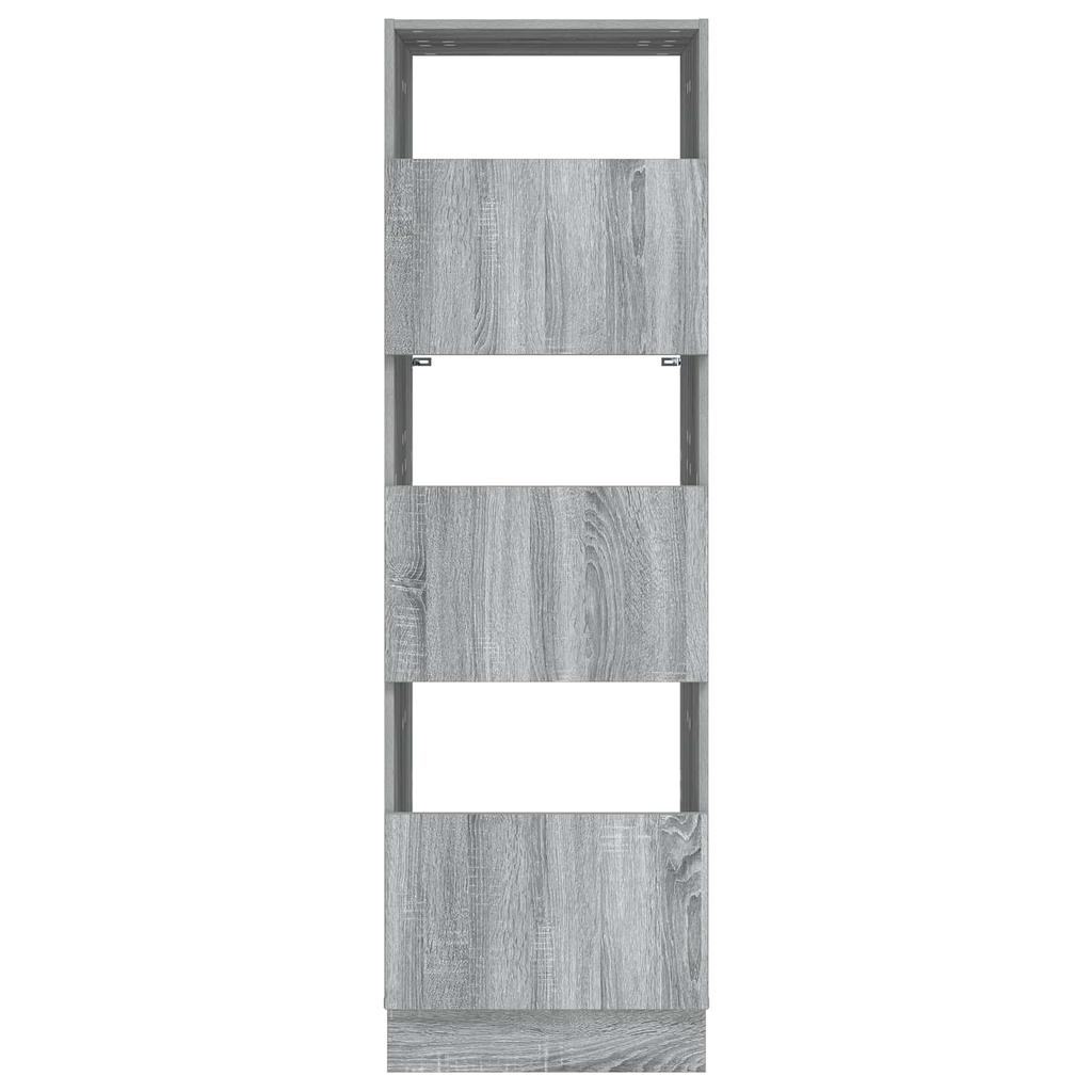 Laundry Cabinet Grey Sonoma 50 x 68 x 162 cm Particleboard