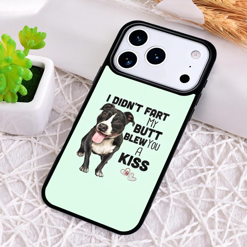 Pit Bull Lovely Dog Pitbull Shockproof Phone Case for iPhone 17 Air 16e 15 11 12 14 13 Pro Max Cover Coque