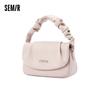 Semir French Pleated Shoulder Crossbody Bag