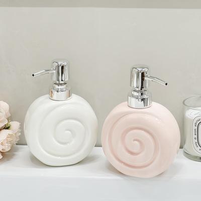 Ceramic Emulsion Bottle Bathroom Supplies Bathroom Shower Gel Press-on Bottle Creative Soap Dispenser Bathroom Accessories